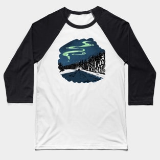 Scandinavia: Waiting for the first snow Baseball T-Shirt